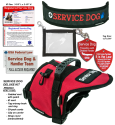 Deluxe Service Dog Vest Starter Kit
