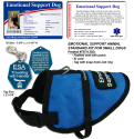 Standard Small Emotional Support Dog Vest Starter Kit