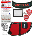 Deluxe Small Service Dog Vest Starter Kit