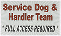 Package of 30 Service Dog Cards
