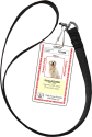 ID Lanyard For Service Dog Travel Information Packet