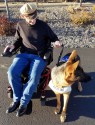 Wheelchair Pulling Leash with Handle
